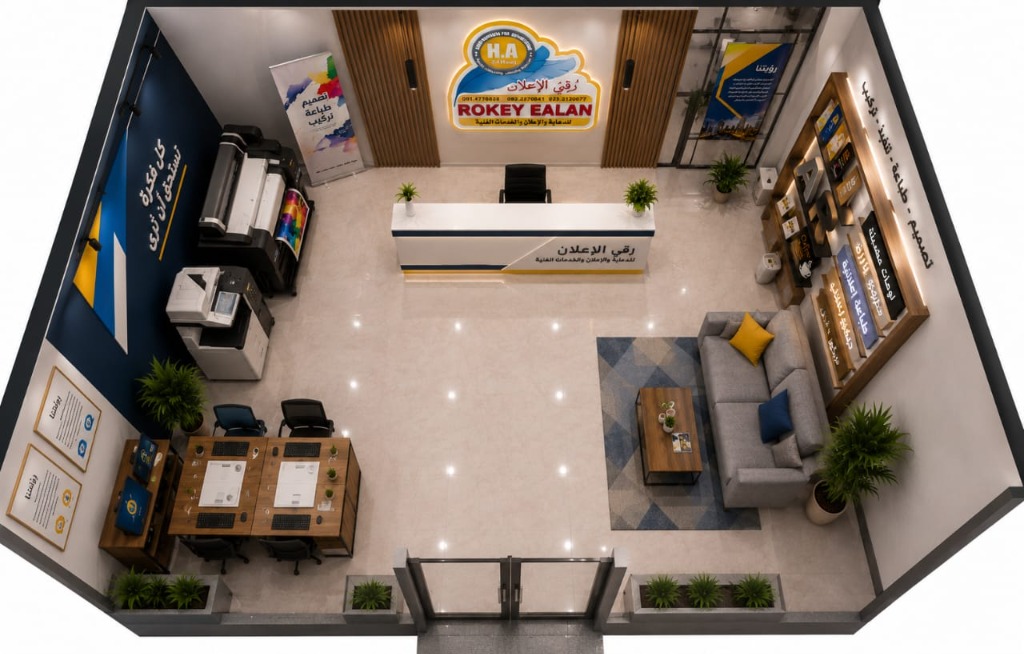 معرض رقي الإعلان - عرض علوي